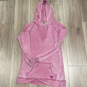 Roxy Surf Pink Hoodie Size M